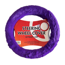 Fluffy Purple Steering Wheel Cover