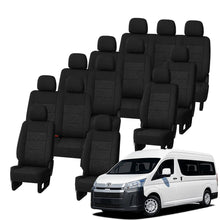 Toyota Hiace H300 Commuter 12 Seater Comfort Jacquard Seat Covers (02/2019-ON)