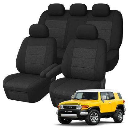 Toyota FJ Cruiser Comfort Jacquard Seat Covers (03/2011-12/2022)