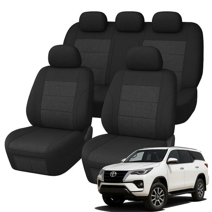 Toyota Fortuner Comfort Jacquard Seat Covers (08/2015-ON)
