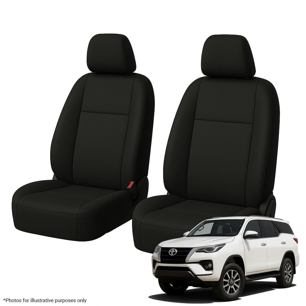 Toyota Fortuner Neoprene Front Seat Covers (08/2015-ON)