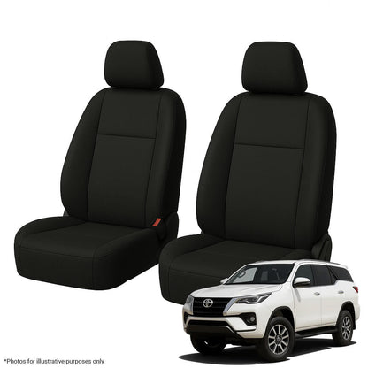 Toyota Fortuner Neoprene Front Seat Covers (08/2015-ON)