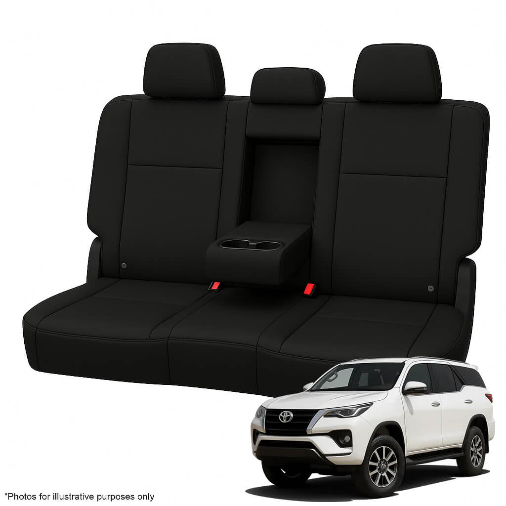 Toyota Fortuner Neoprene Rear Seat Covers (08/2015-ON)