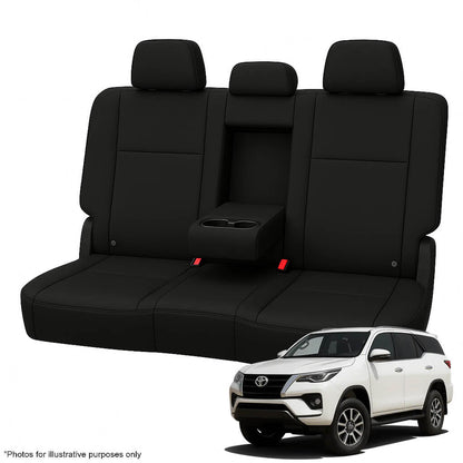 Toyota Fortuner Neoprene Rear Seat Covers (08/2015-ON)