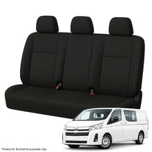 Toyota Hiace H300 LWB Crew Van Neoprene Rear Seat Covers (02/2019-ON)