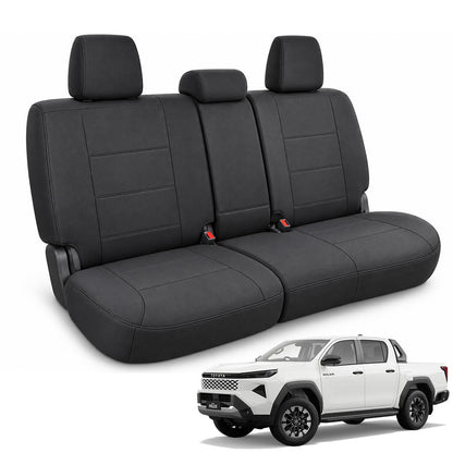 Toyota Hilux N90 Neoprene Seat Covers (12/2025-ON) - Two Row Bundle