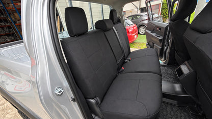 Toyota Hilux N90 Neoprene Seat Covers (12/2025-ON) - Two Row Bundle
