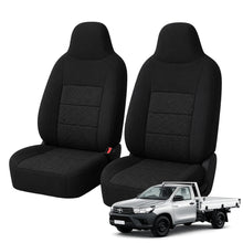 Toyota Hilux N80 Single Cab Workmate / SR Comfort Jacquard Seat Covers (07/2015-07/2025)