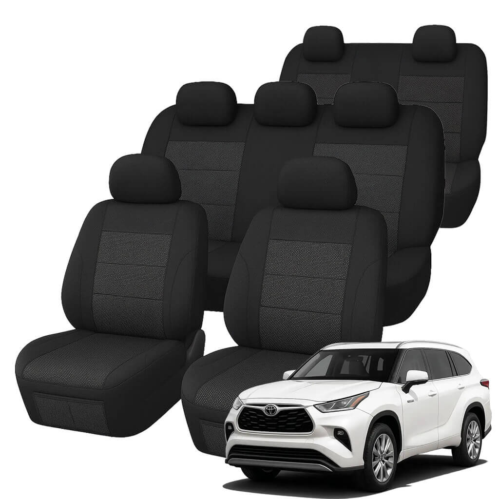 Toyota Kluger (7 Seater) Comfort Jacquard Seat Covers (03/2021-ON)