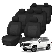 Toyota Landcruiser 300 Series VX / GRS (7 Seater) Comfort Jacquard Seat Covers (07/2021-ON)
