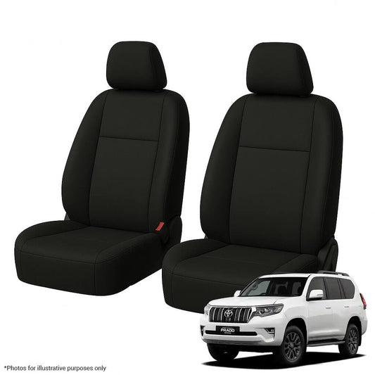 Toyota Prado 150 Series Neoprene+ Front Seat Covers (06/2009-07/2024)