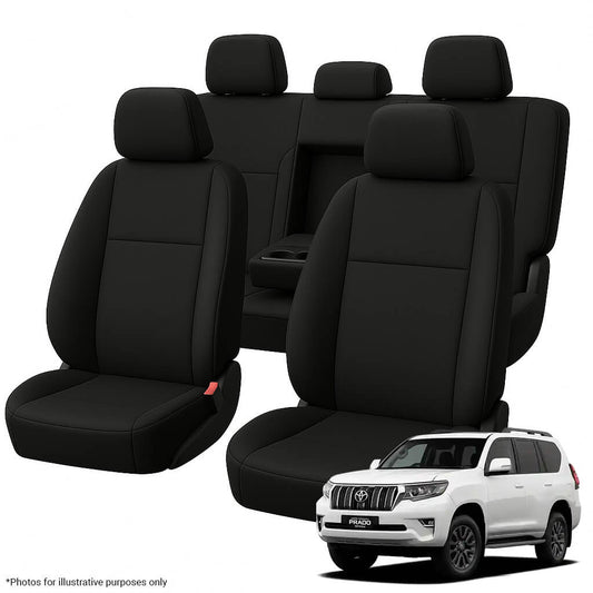Toyota Prado 150 Series Neoprene Seat Covers Two Row Bundle (06/2009-07/2024)