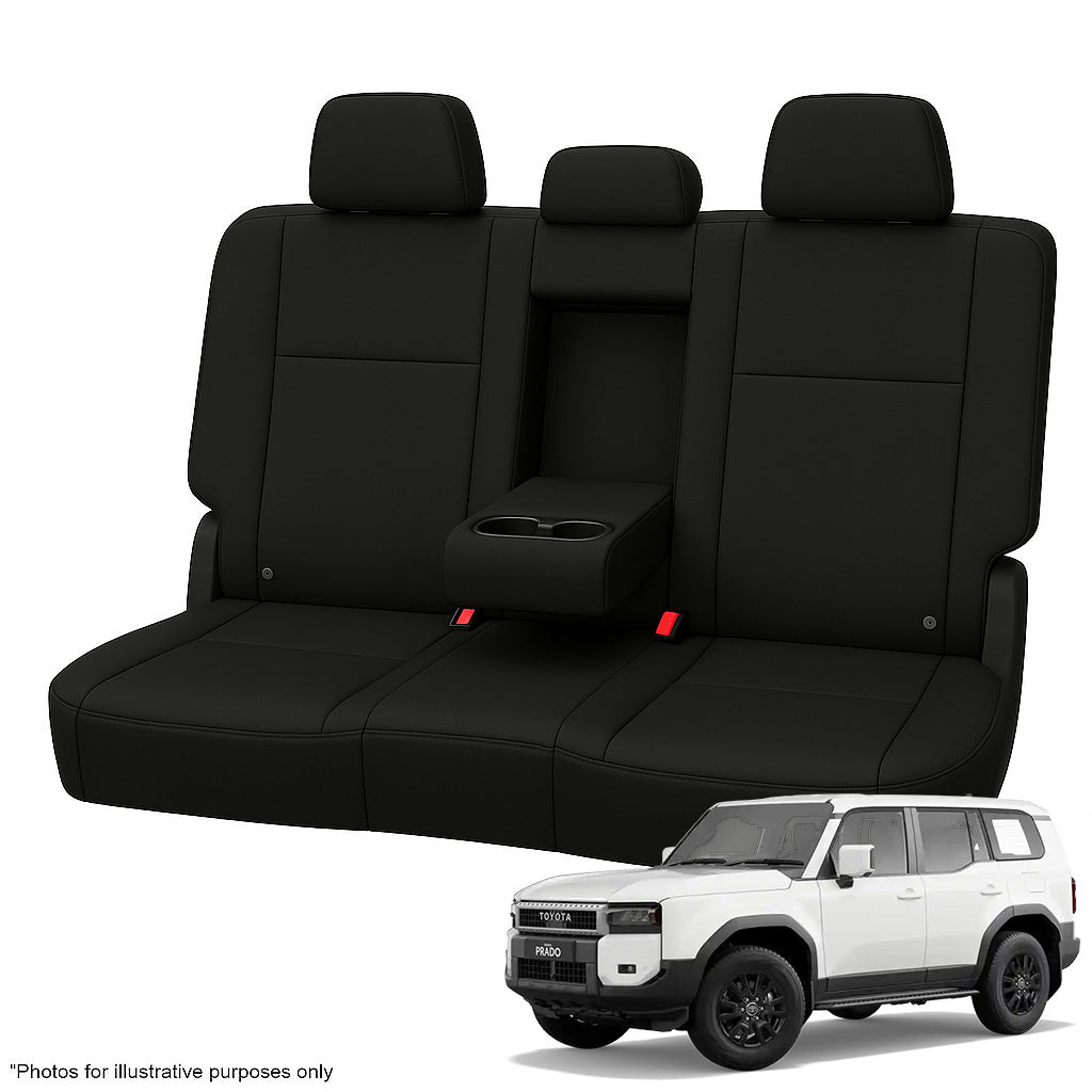 Toyota Prado 250 Series Neoprene+ Rear Seat Covers (08/2024-ON)