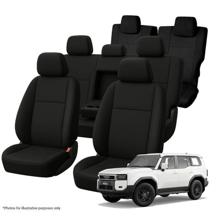Toyota Prado 250 Series Neoprene Seat Covers Three Row Bundle (08/2024-ON)