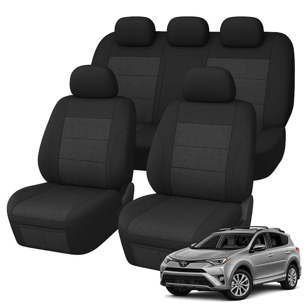 Toyota RAV4 XA40 Comfort Jacquard Seat Covers (02/2013-12/2018)