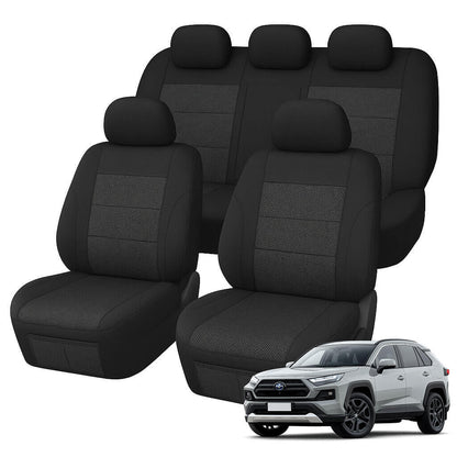 Toyota RAV4 XA50 Comfort Jacquard Seat Covers (01/2019-12/2025)