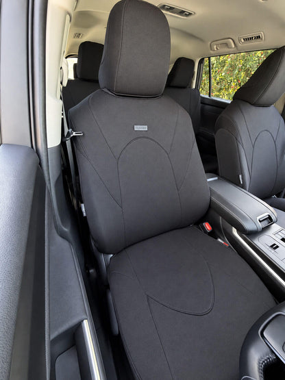 Toyota Kluger GSU70 Neoprene Seat Covers (03/2021-ON) - Three Row Bundle