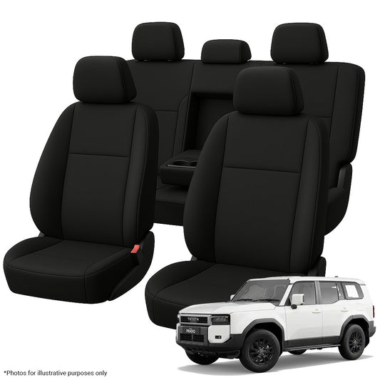 Toyota Prado 250 Series Neoprene+ Front & Rear Seat Cover Bundle (08/2024-ON)