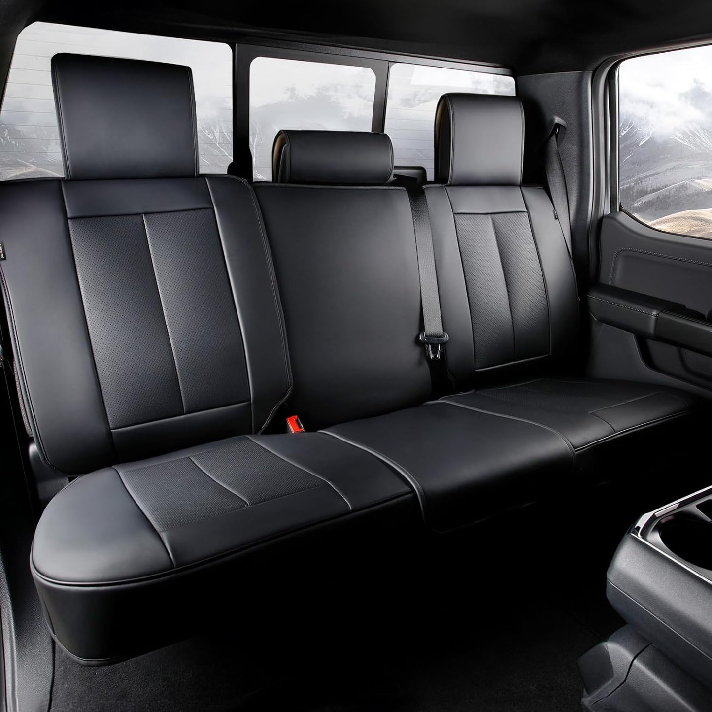 Leather Rear Seat Covers (Universal)