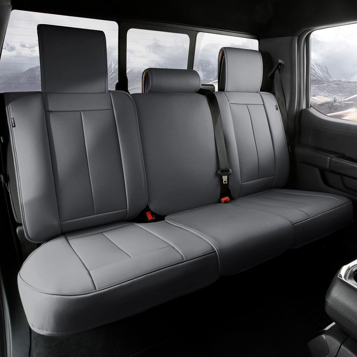 Leather Rear Seat Covers (Universal)