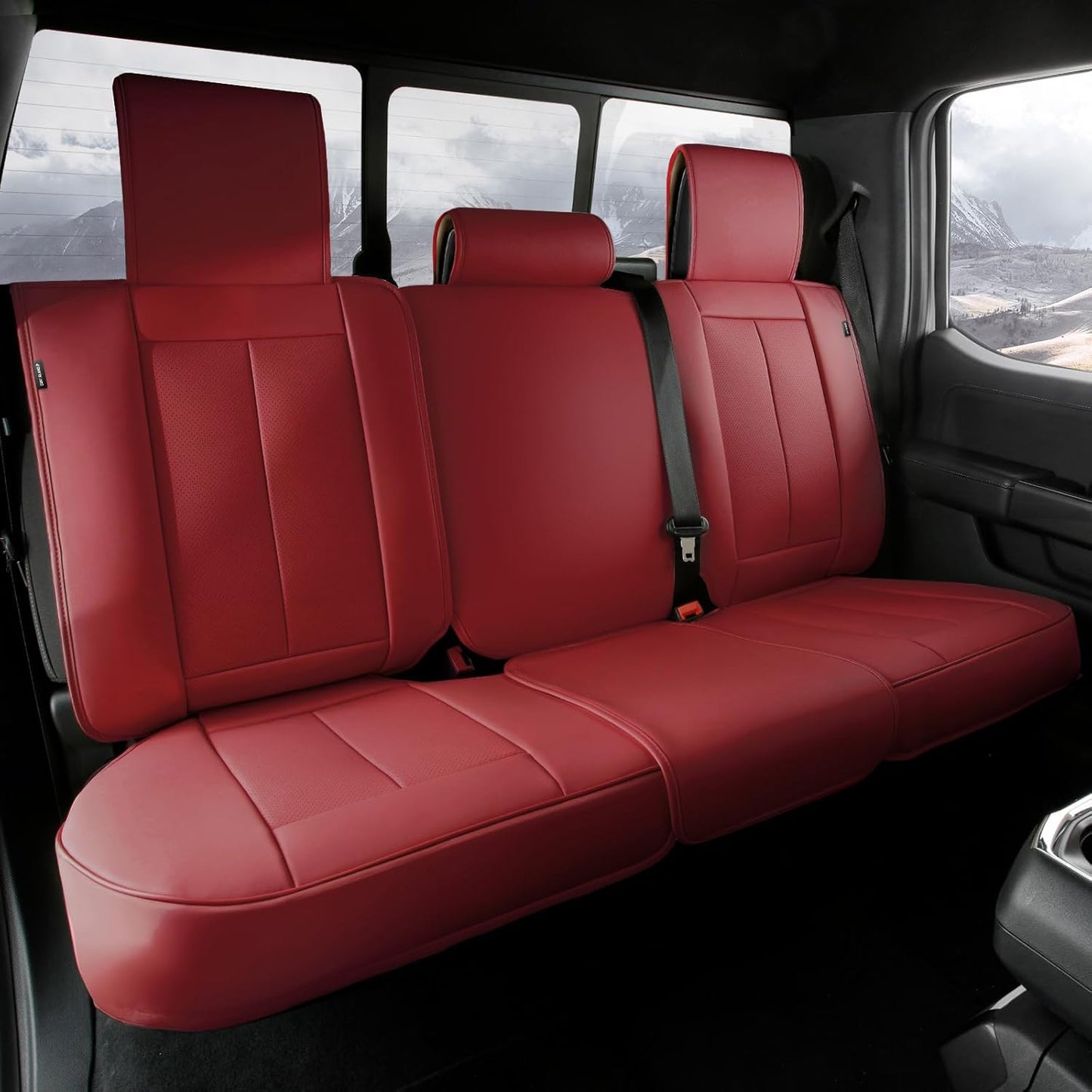 Leather Rear Seat Covers (Universal)